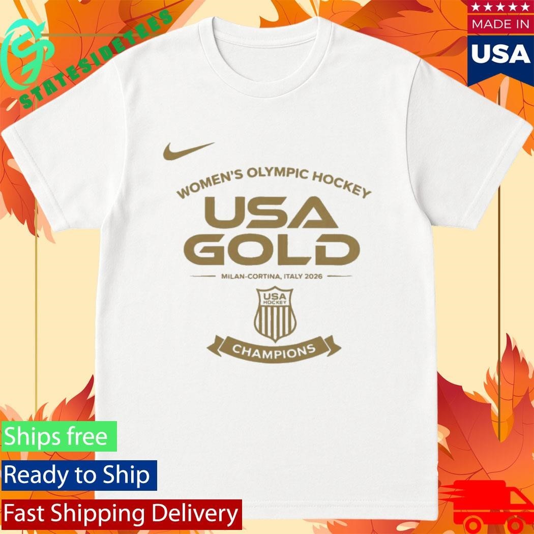 USA 2026 Women’s Olympic Hockey Champions Shirt Unisex , , , Long Sleeve Tee