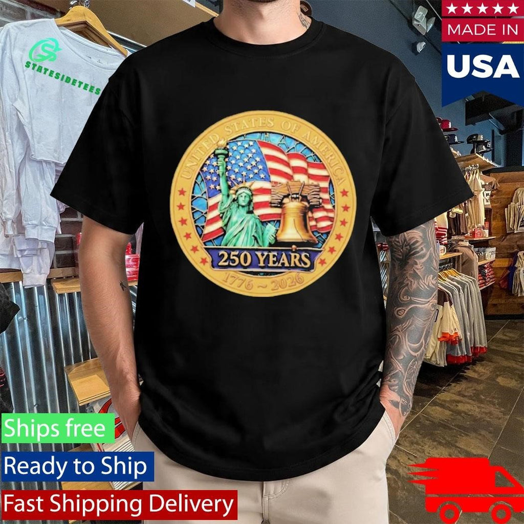 USA 250th Anniversary 1776-2026 Semiquincentennial Shirt Unisex , , , Long Sleeve Tee