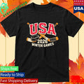 USA Hockey 2026 Winter Games Unisex , , , Long Sleeve Tee