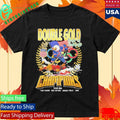 USA Hockey Double Gold Champions 2026 Eagle vs Beaver Shirt Unisex , , , Long Sleeve Tee