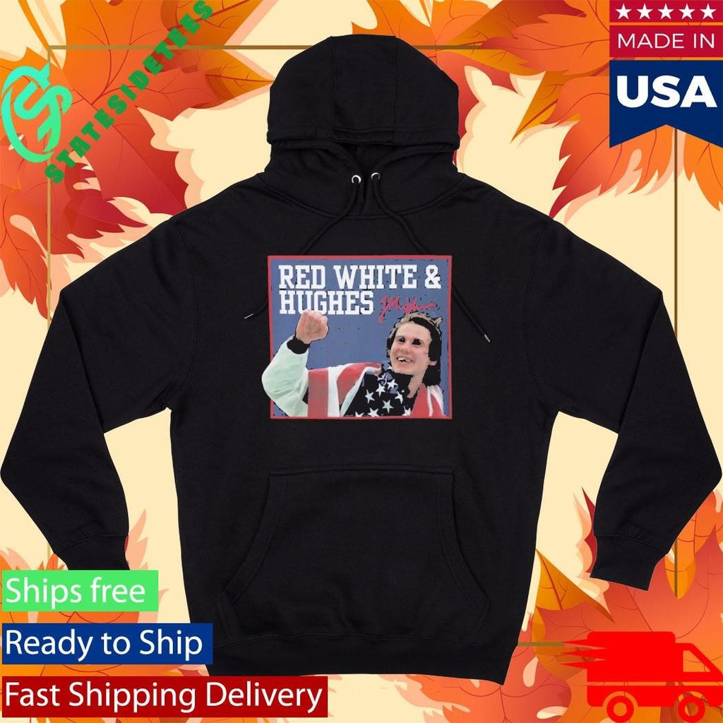 USA Hockey Red White And Hughes Shirt Unisex , , , Long Sleeve Tee