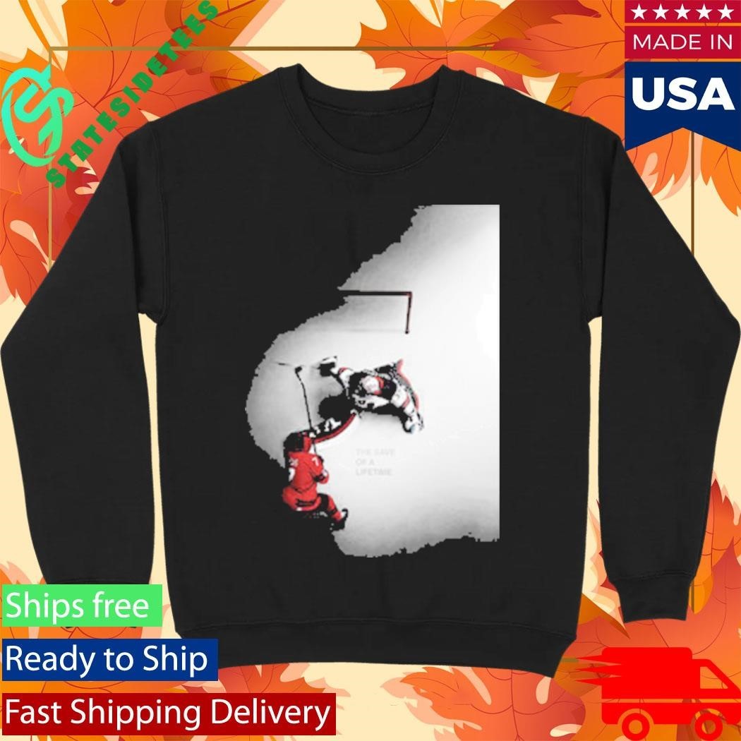 USA Hockey Team Champion Olympic 2026 The Save Of A Lifetime Shirt Unisex , , , Long Sleeve Tee
