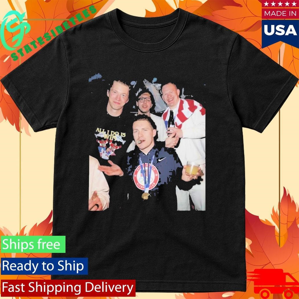 USA Men’s Hockey Team Celebrates Shirt Unisex , , , Long Sleeve Tee
