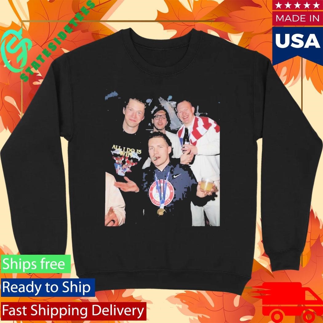 USA Men’s Hockey Team Celebrates Shirt Unisex , , , Long Sleeve Tee