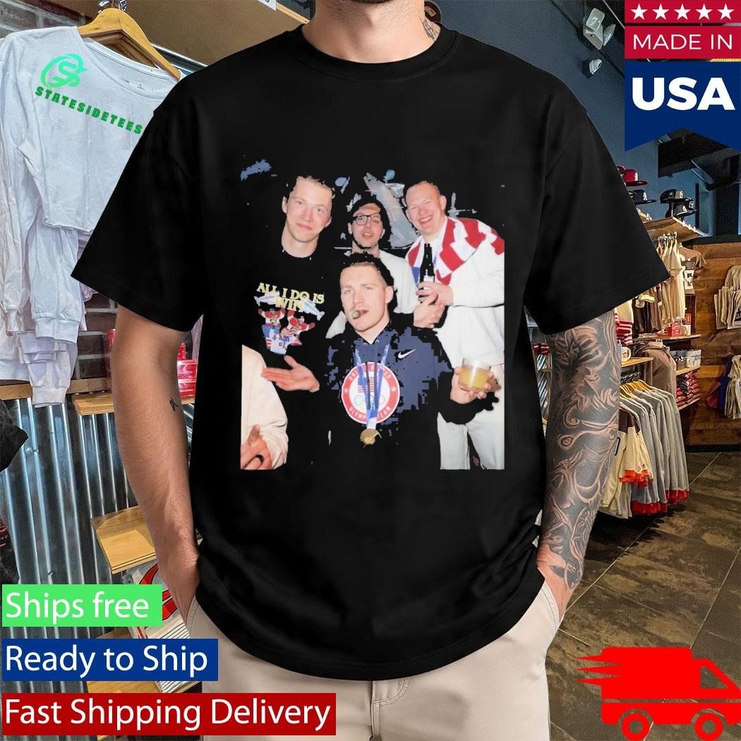 USA Men’s Hockey Team Celebrates Shirt Unisex , , , Long Sleeve Tee