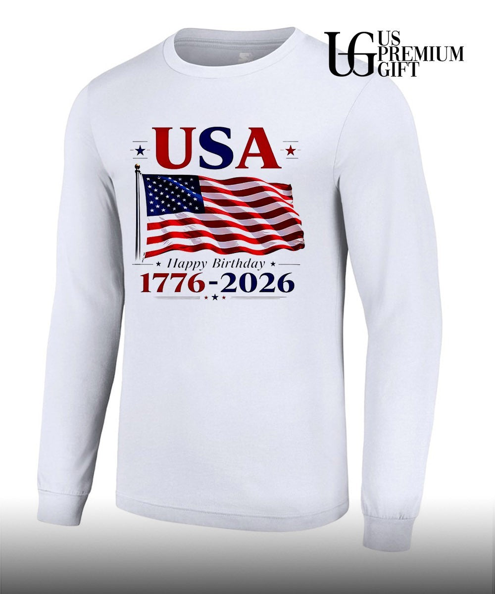 USA flag 1776-2026 American Independence Day Patriotic shirt