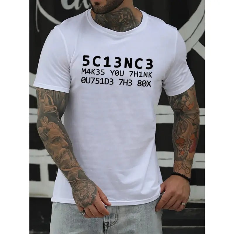 Ultra Quick Drying SCIENCE 5C13NC3 Humor Pun Super Comfy Casual Hilarious Joke Daily Workouts Vacation Adventures Made USA T-Shirts
