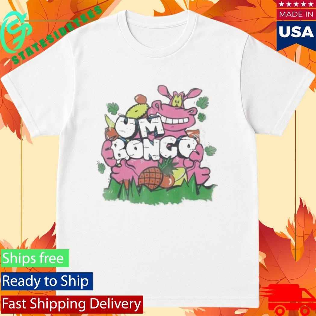 Um Bongo Cartoon Hippo Unisex , , , Long Sleeve Tee