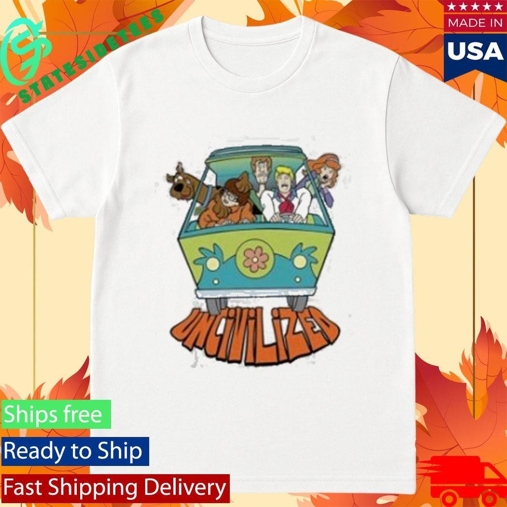 Uncivilized Scooby Doo Shirt Unisex , , , Long Sleeve Tee