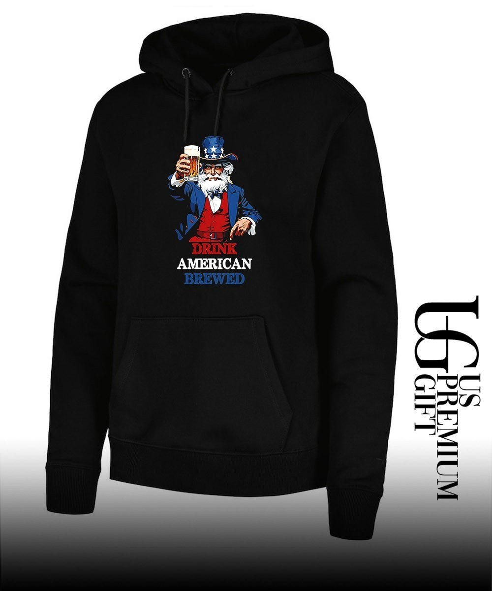 Uncle Sam Beer Drink American Brewed shirt