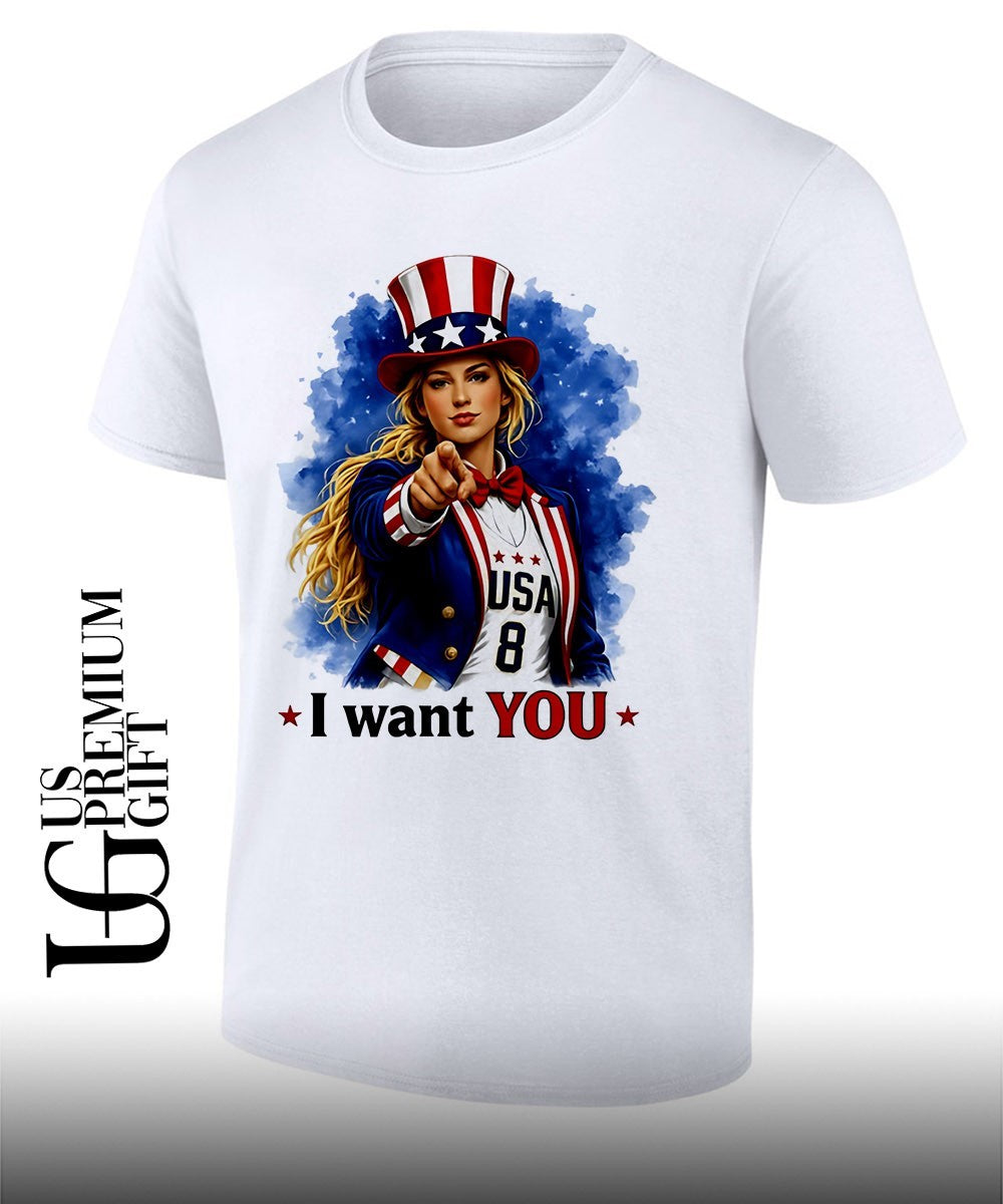Uncle Sam Sophie Cunningham I want you shirt
