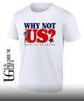 Uncle Sam Why Not Us Men in Blazers shirt
