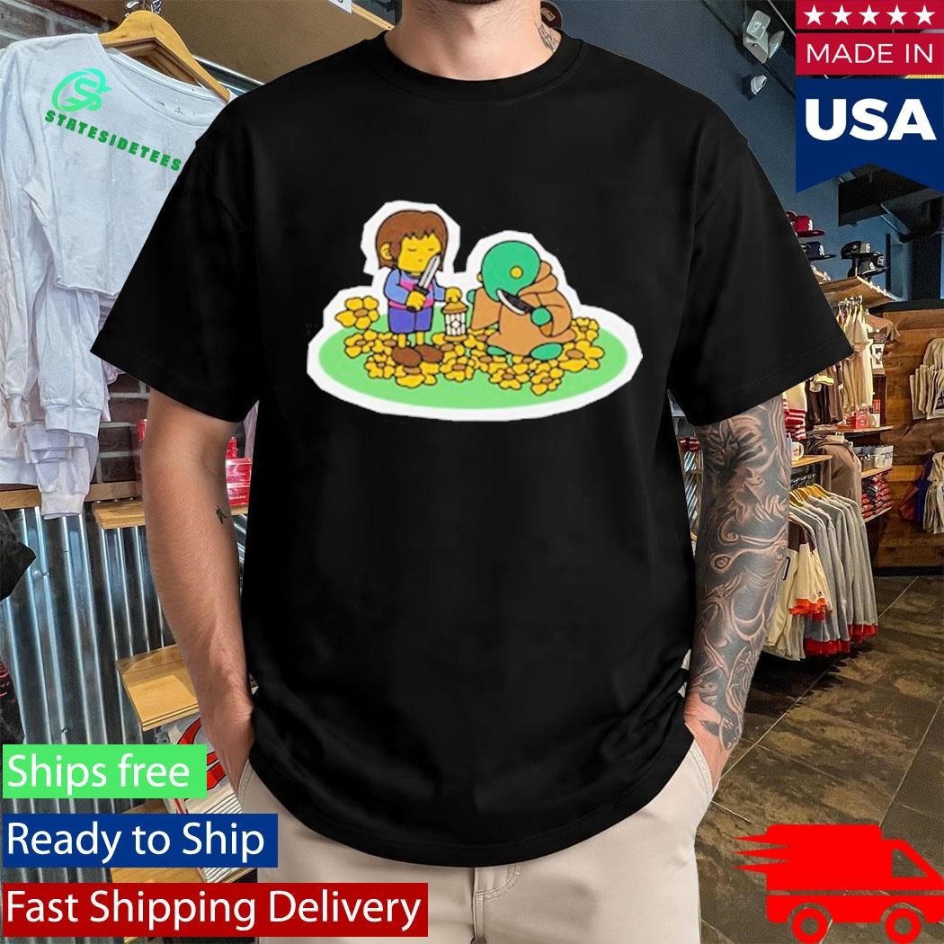 Undertale Human and Tonberry Shirt Unisex , , , Long Sleeve Tee