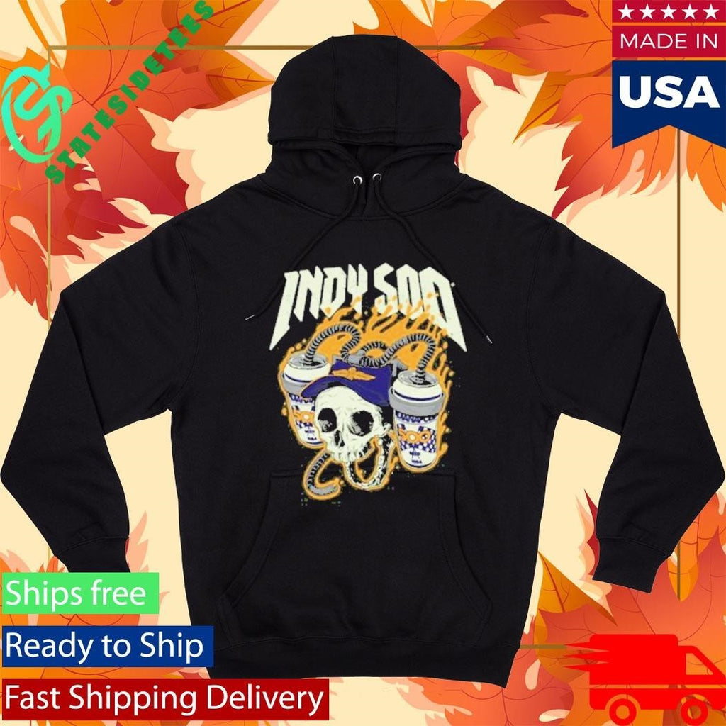 Unitedstateofindiana Indy 500 Skull Shirt Unisex , , , Long Sleeve Tee