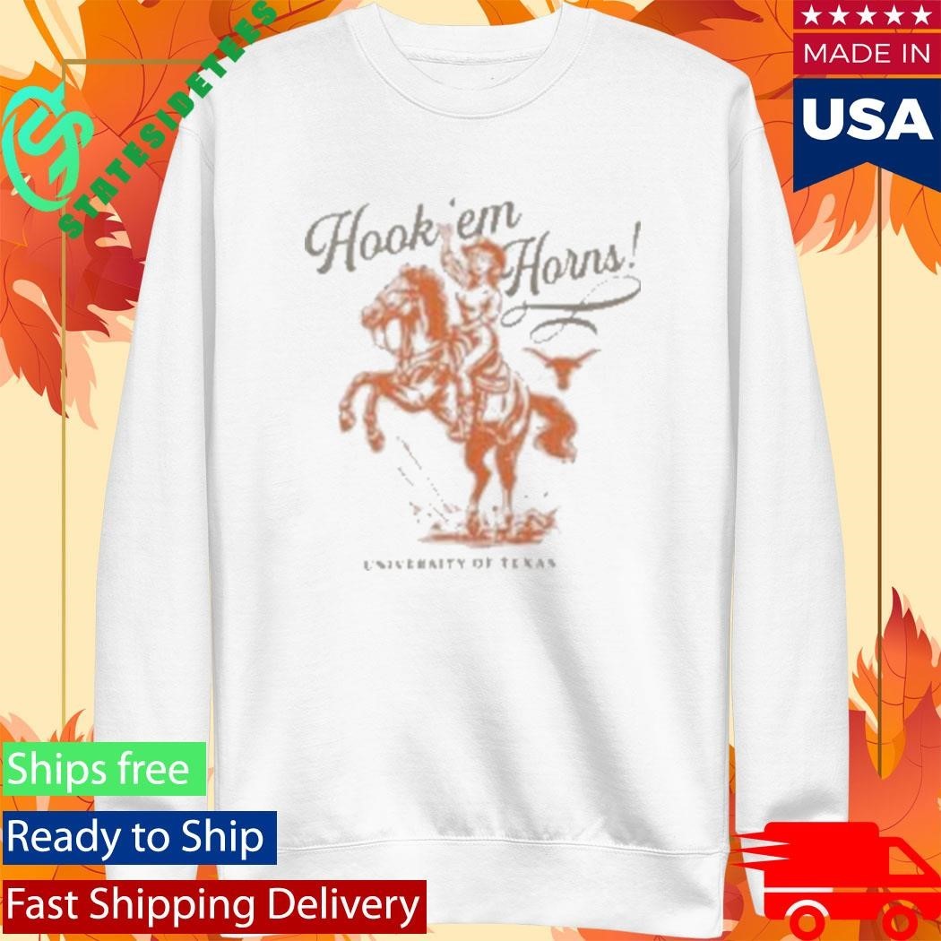 University Of Texas Longhorns Hook’em Cowgirl Shirt Unisex , , , Long Sleeve Tee