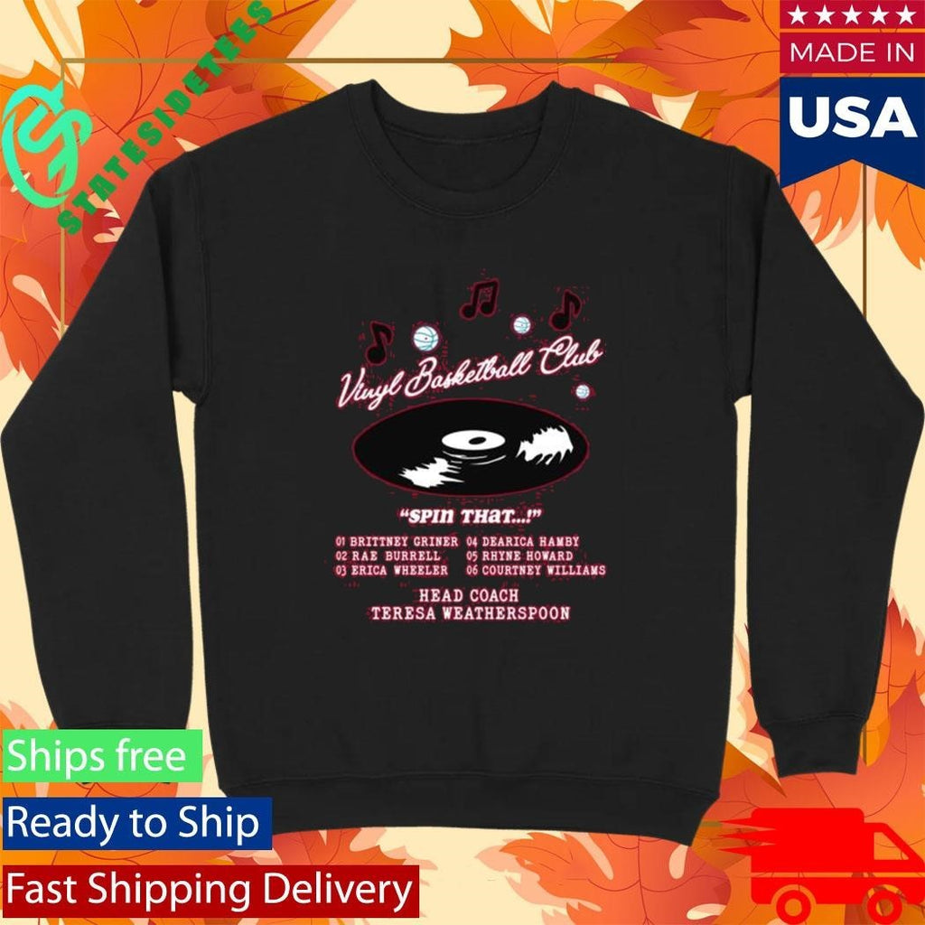 Unrivaled Basketball Vinyl Basketball Club Unisex , , , Long Sleeve Tee