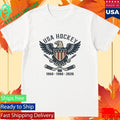 Usa Hockey Eagle 1960 1980 2026 Shirt Unisex , , , Long Sleeve Tee