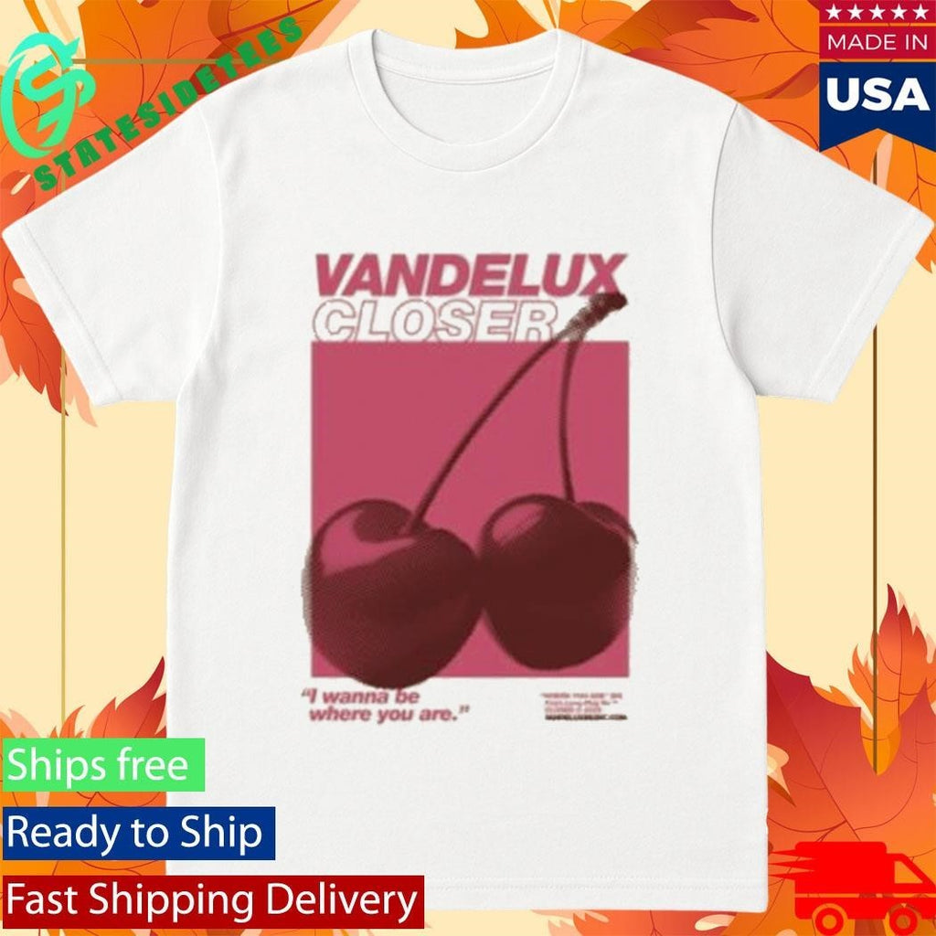 Vandelux Music Cherry Shirt Unisex , , , Long Sleeve Tee