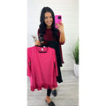 Vanessa Ruffled Hem Tunic Top T-Shirts
