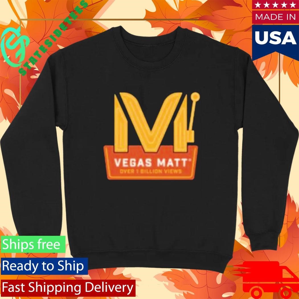Vegasmatt Billion Views Celebration Shirt Unisex , , , Long Sleeve Tee
