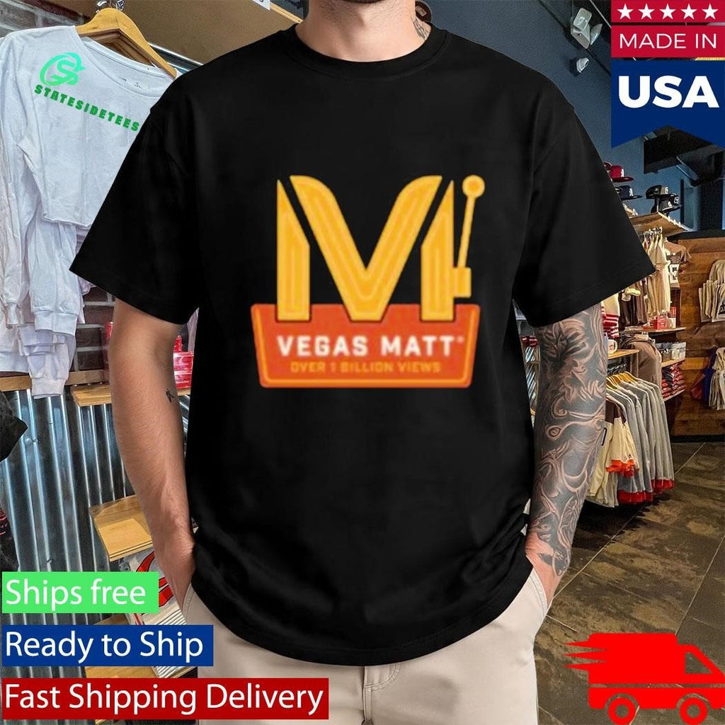 Vegasmatt Billion Views Celebration Shirt Unisex , , , Long Sleeve Tee