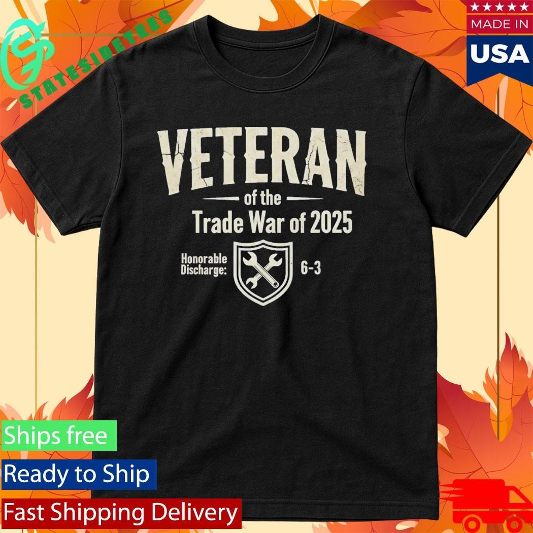 Veteran of the Trade War of 2025 Shirt Unisex , , , Long Sleeve Tee