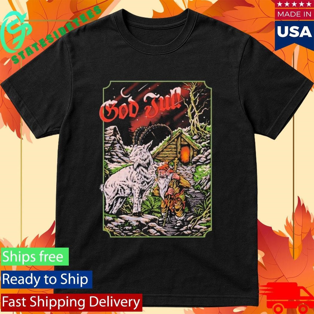 Viking Gifts God Jul Greetings Shirt Unisex , , , Long Sleeve Tee