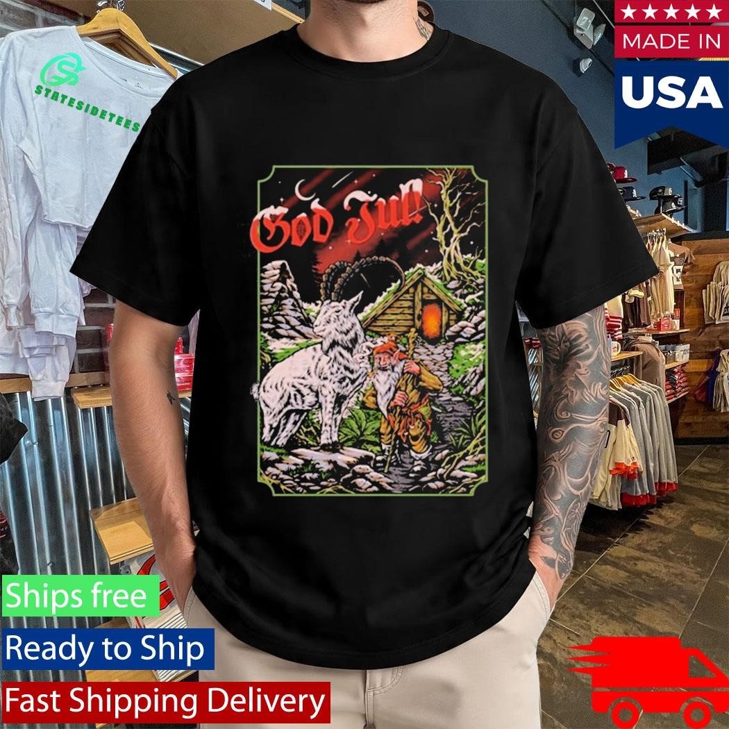 Viking Gifts God Jul Greetings Shirt Unisex , , , Long Sleeve Tee