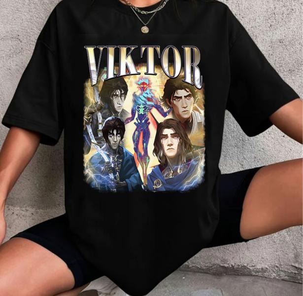 Viktor Arcane Viktor Nation Arcane Season 2 Shirt League Legends Shirt T-Shirts