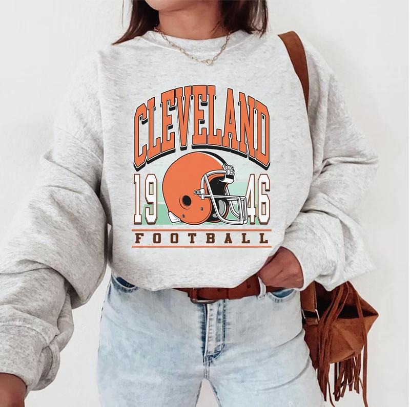 Vintage Cleveland Football Vintage Cleveland Football America Football Cleveland T-Shirts