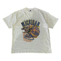 Vintage Michigan Wolverines MW Shirt Menswear Top T-Shirts