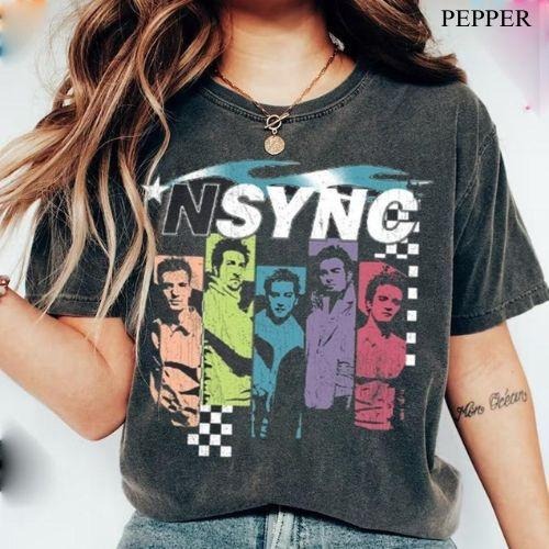 Vintage Nsync Boy Band 90s Nysnc Fan Gear Bye Bye Bye Nsync Tour (1)