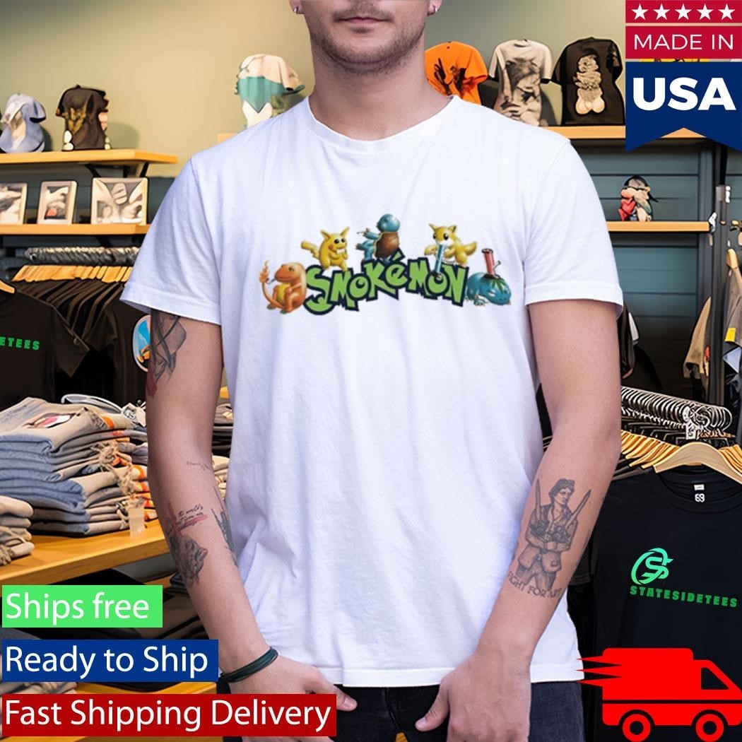 Vintage Smokémon Shirt Unisex , , , Long Sleeve Tee