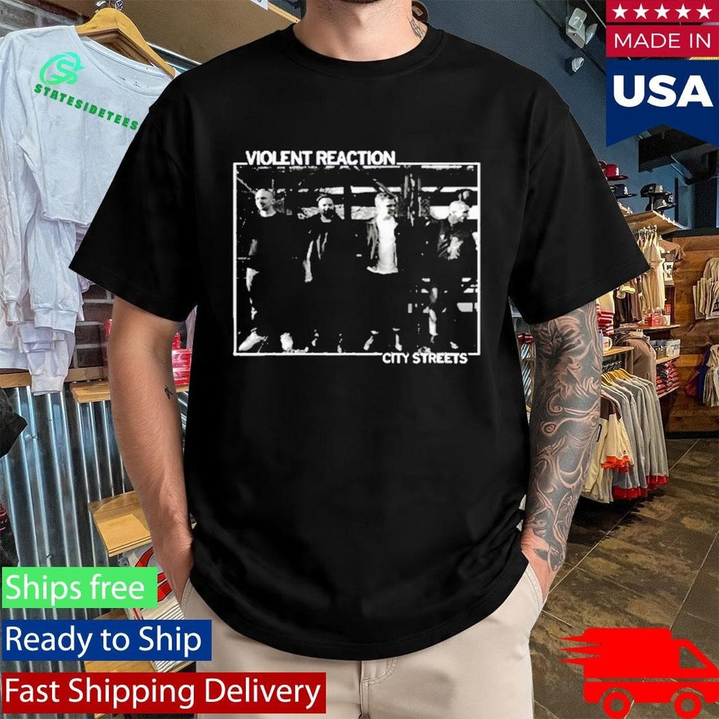 Violent Reaction City Streets Shirt Unisex , , , Long Sleeve Tee