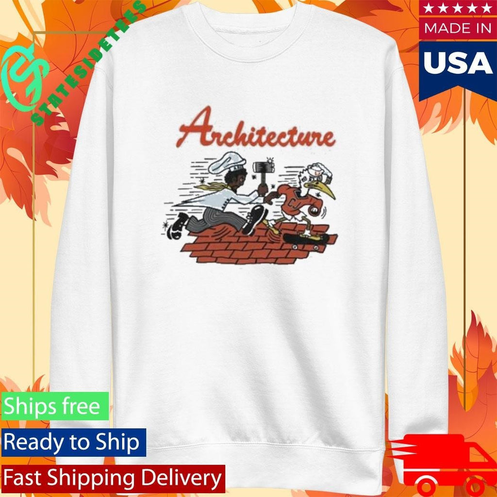 Virgil Abloh Archive Cj X Arch Chef Shirt Unisex , , , Long Sleeve Tee