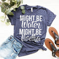 Vodka Shirt Vodka Lover Vodka Lover Funny Drinking Shirt Alcohol Shirt Might Be Water Might Be Vodka Shirt Party Shirt T-Shirts