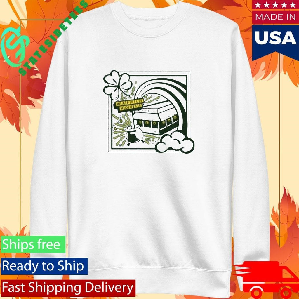 Waffle House St. Patricks Day Unisex , , , Long Sleeve Tee