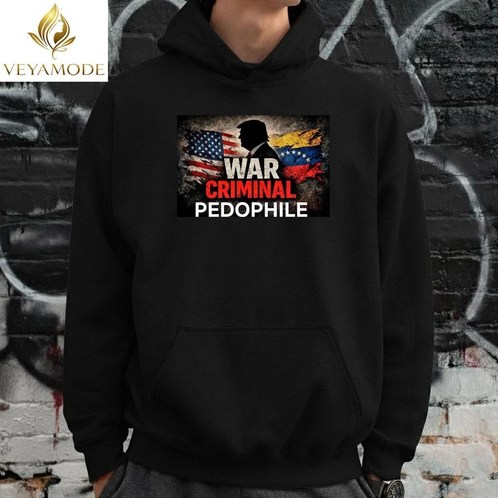War Criminal Pedophile Trump tee Unisex , , , Long Sleeve Tee
