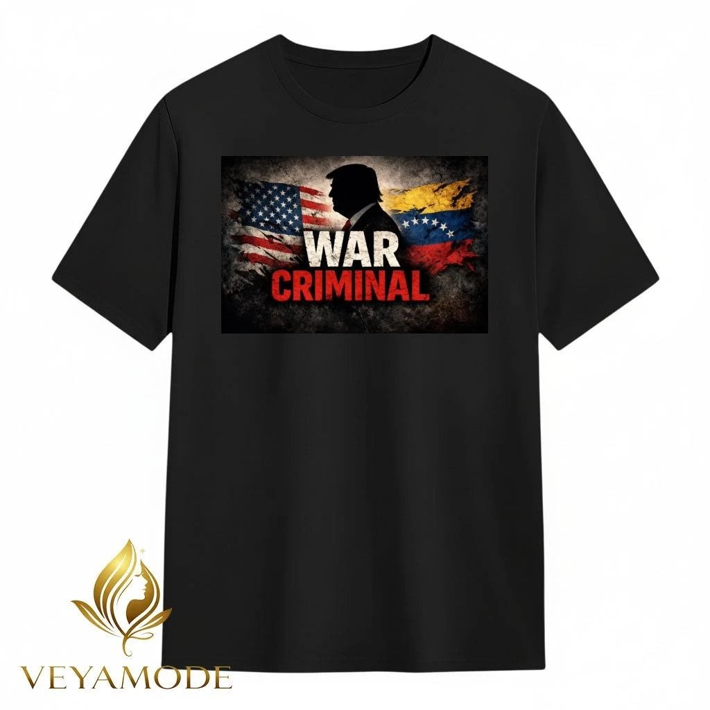 War Criminal Trump tee Unisex , , , Long Sleeve Tee