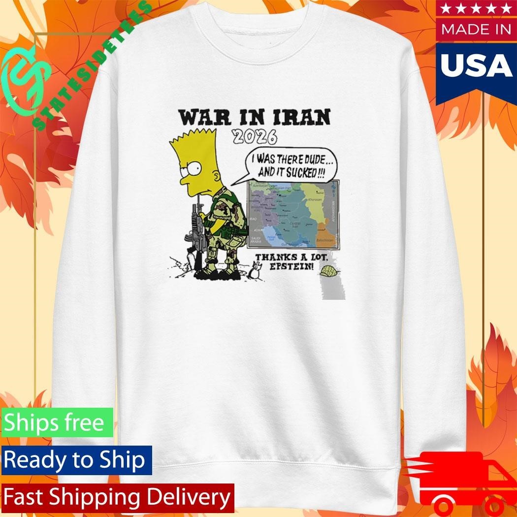War In Iran 2026 Thanks A Lot Epstein Shirt Unisex , , , Long Sleeve Tee