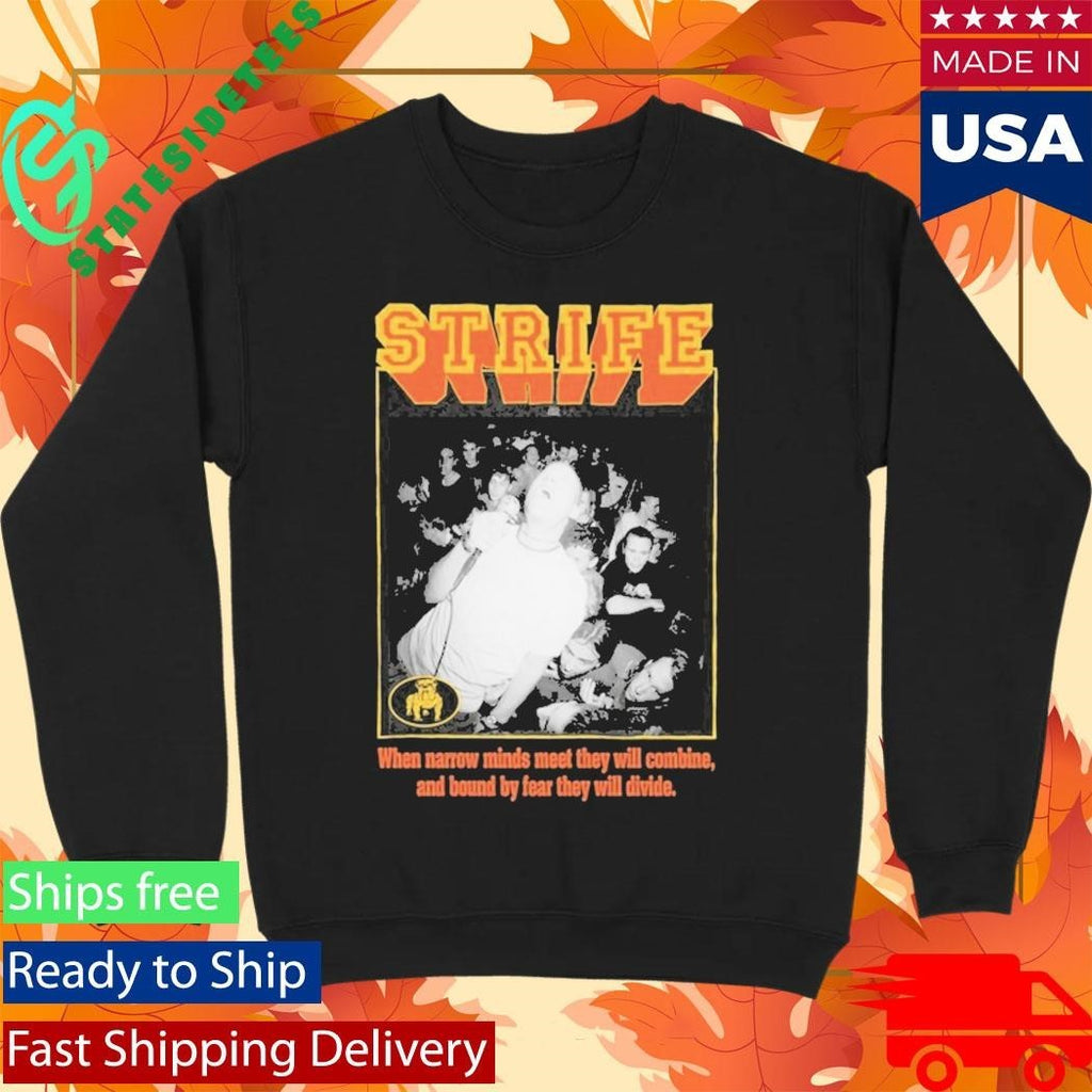 War Records X Strife Narrow Minds Shirt Unisex , , , Long Sleeve Tee