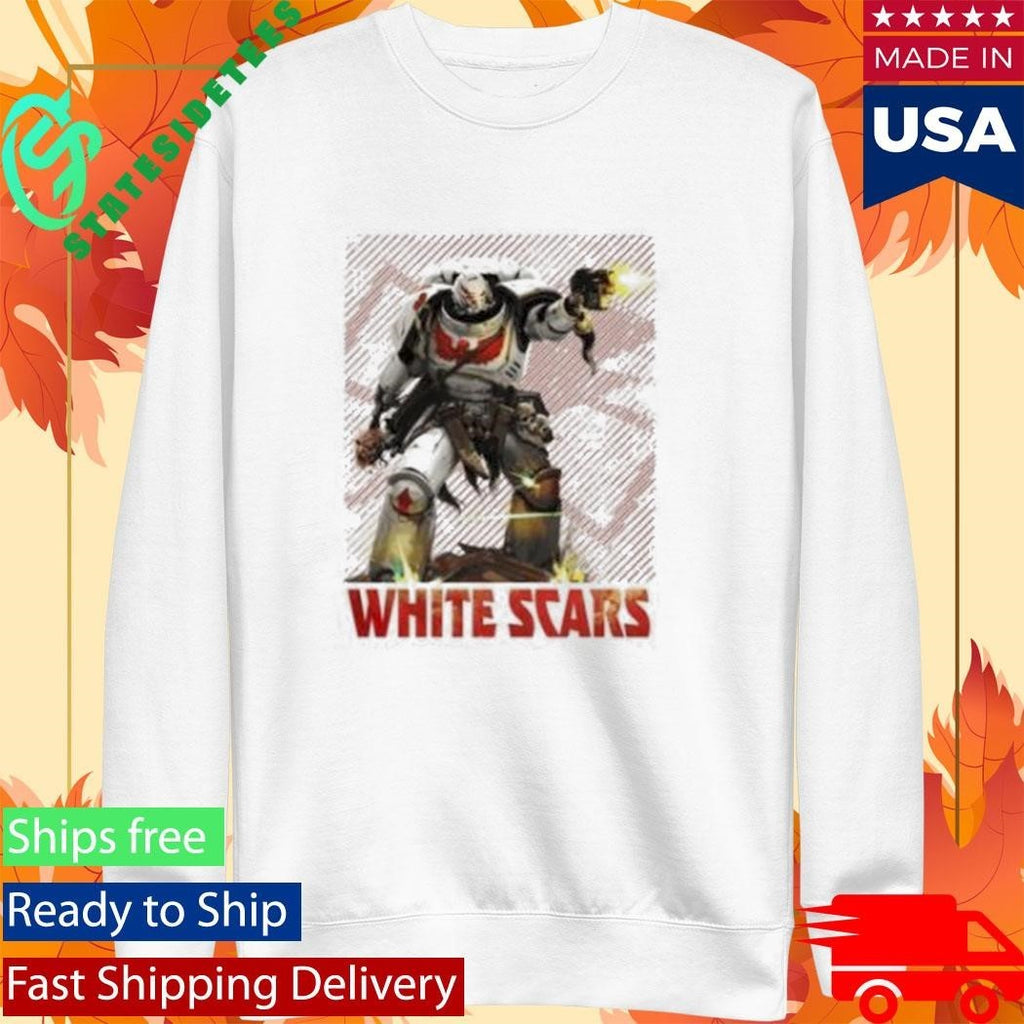 Warhammer 40,000 White Scars Shirt Unisex , , , Long Sleeve Tee