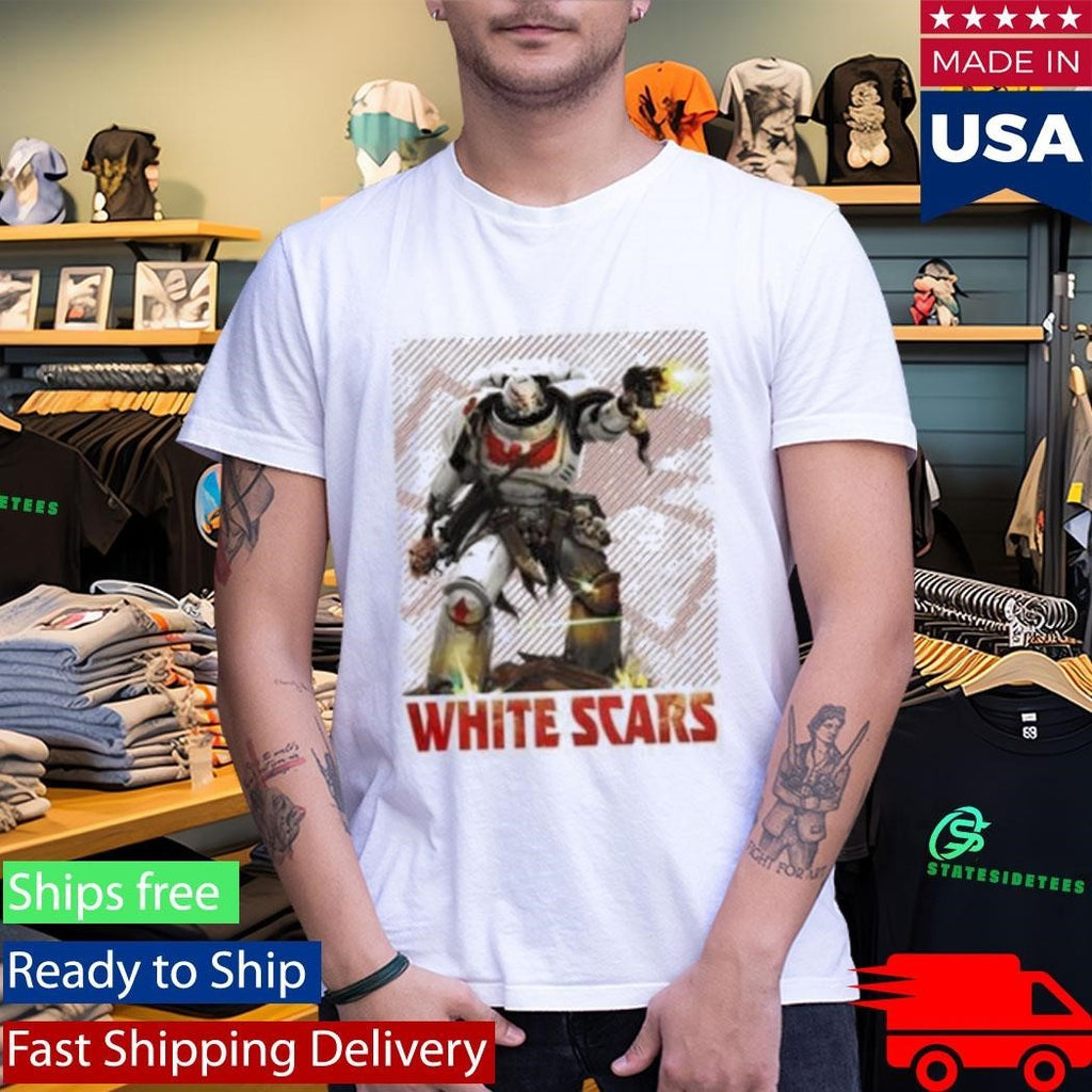 Warhammer 40,000 White Scars Shirt Unisex , , , Long Sleeve Tee