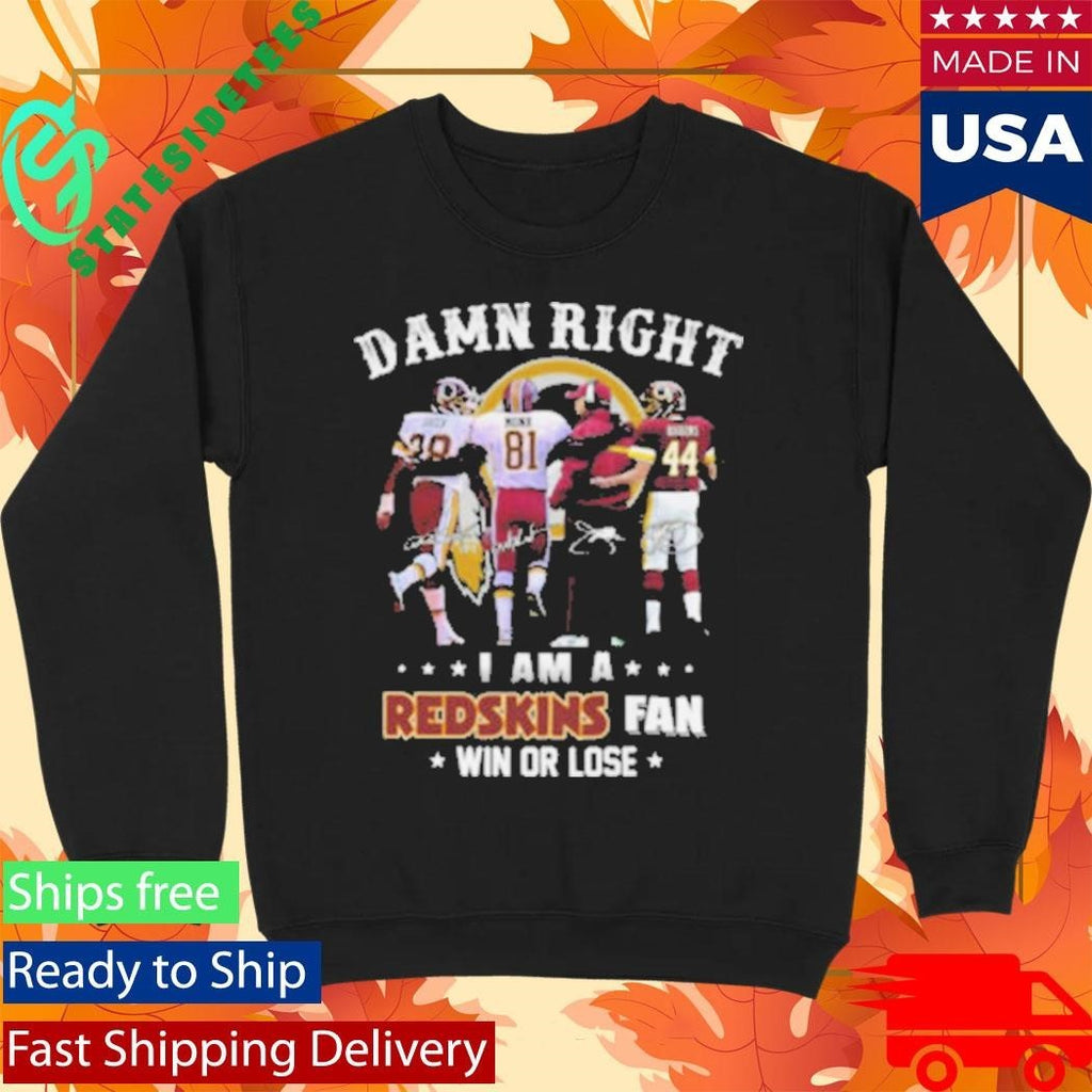 Washington Redskins Legends Green Monk Riggins Shirt Unisex , , , Long Sleeve Tee