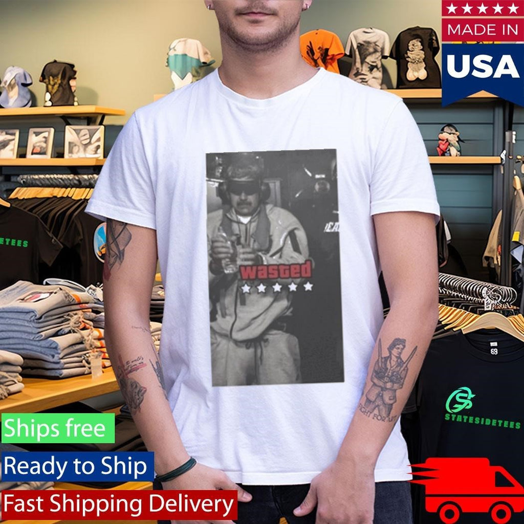 Wasted Nicolas Maduro Shirt Unisex , , , Long Sleeve Tee