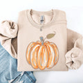 Watercolor Pumpkin Halloween Autumn Fall T-Shirts