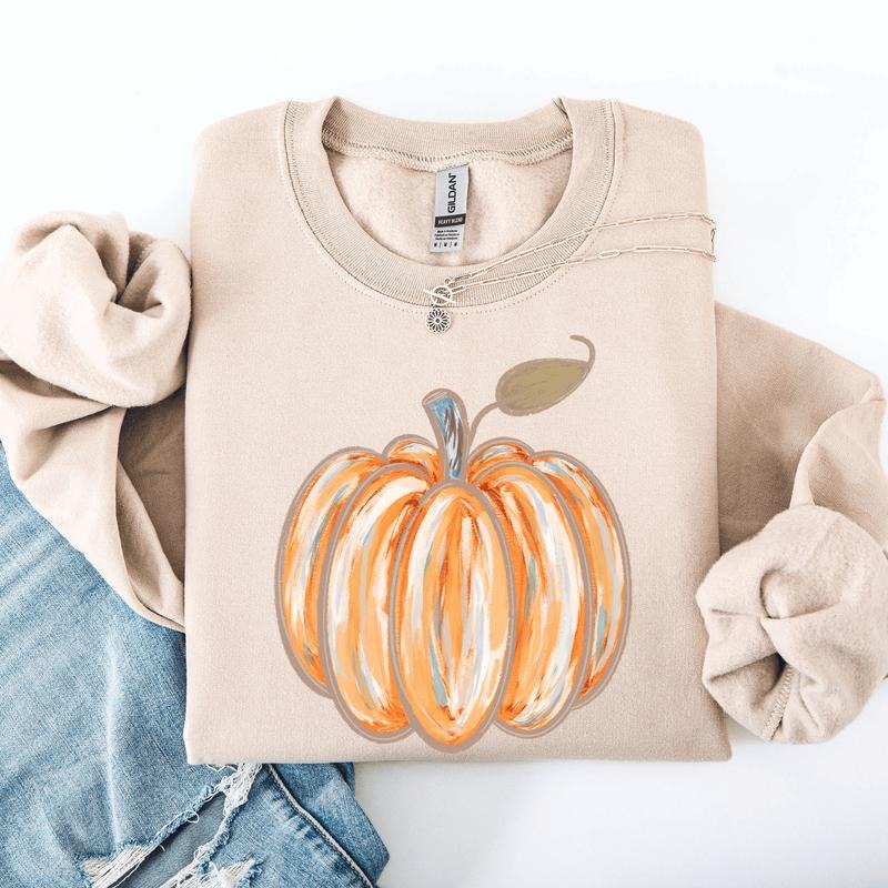 Watercolor Pumpkin Halloween Autumn Fall T-Shirts