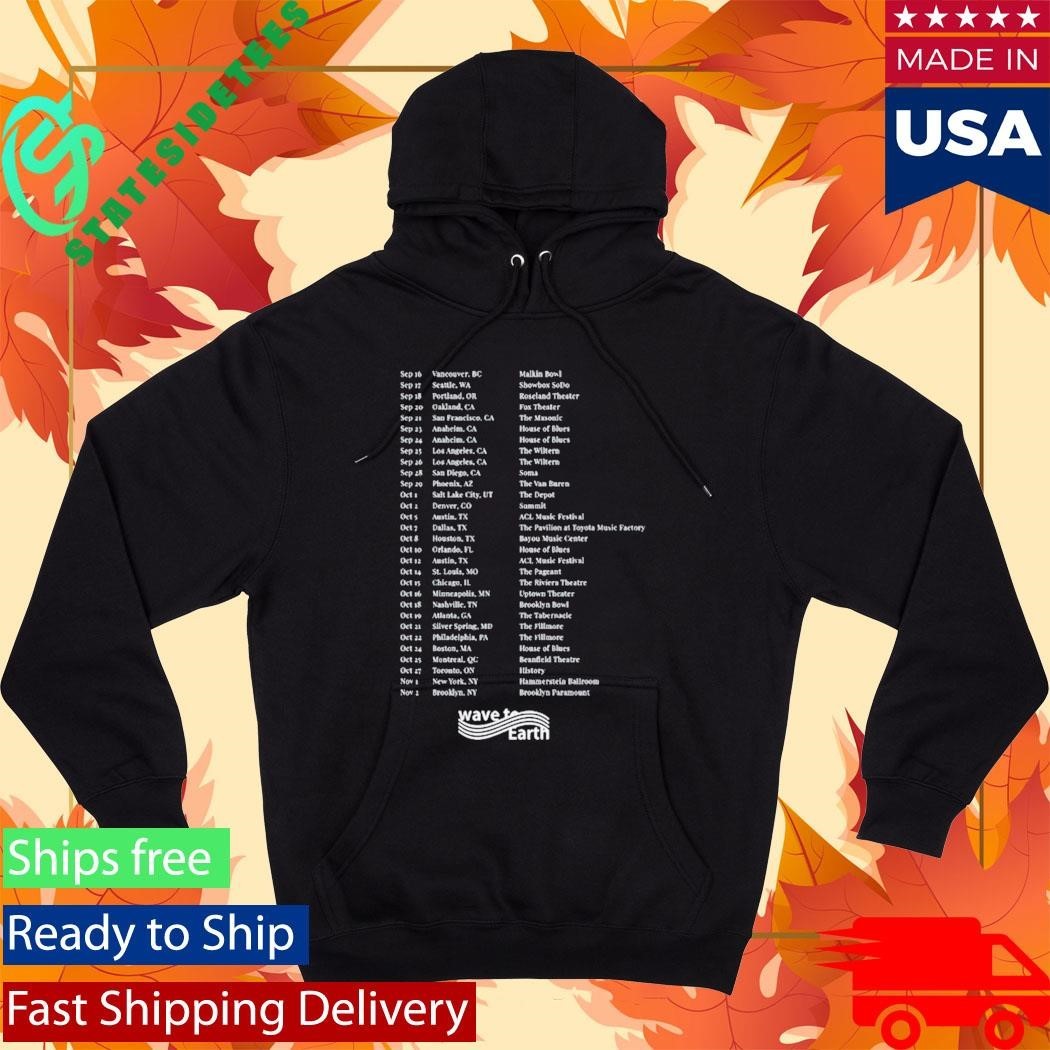 Wave To Earth Dark Simple Shirt Unisex , , , Long Sleeve Tee