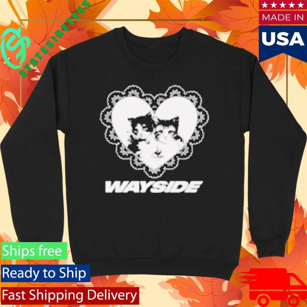 Wayside Kitty Shirt Unisex , , , Long Sleeve Tee