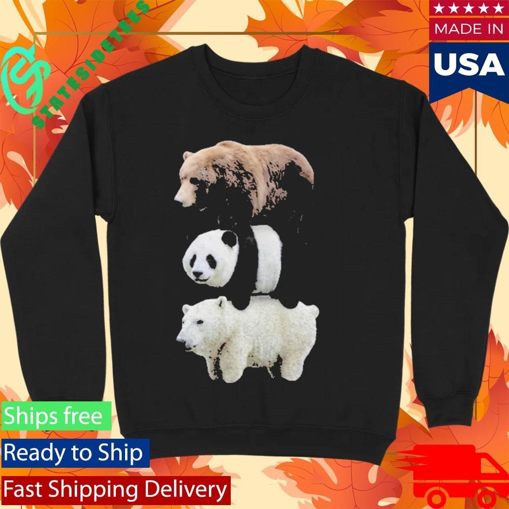 We Bears Realistic Shirt Stacked Bares Shirt Unisex , , , Long Sleeve Tee